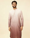 Spring Lilac Ombre Kurta Set